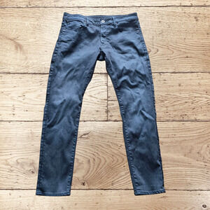 G Star Men’s Raw Slim Cut Button Fly Gray Jeans, Size 36/32